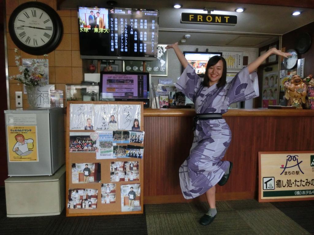 Hotel Nakajima Фудзи Экстерьер фото